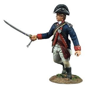 Legion of the United States Infantry Officer Advancing, 1794