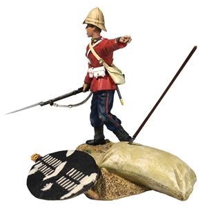 Here They Come 24th Foot Yelling and Pointing