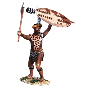 B20213 Senior Zulu Warrior with Axe