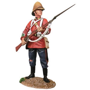 B20214 British 24th Foot Standing Alert, 1879