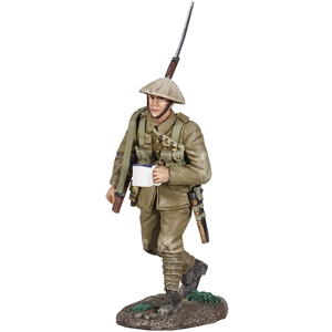 1916 British Infantry With a Cup of Tea