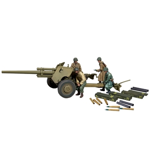 B25145 Holding the Line U.S. 3-Inch Anti-tank Gun and Crew, Winter 1944-45