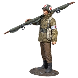 B25193 U.S. Infantry Medic with Stretcher, 1943-45