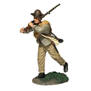 Confederate Infantry Advancing, Steadying Musket No.2