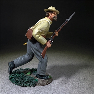 Confederate Soldier Advancing