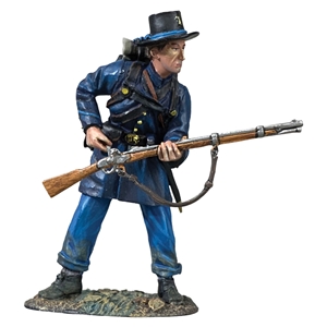 Federal in Frock Coat Reaching for Cap No 2