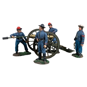 "Load!" Confederate Artillery with 12 Pound Howitzer