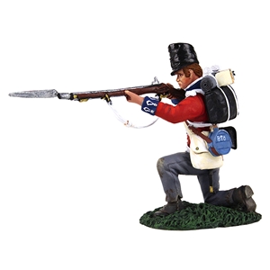British 1st Battalion Foot Guards Kneeling Firing