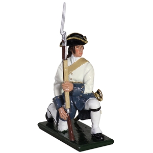 Compagnies Franches de la Marine Kneeling, 1754-1760