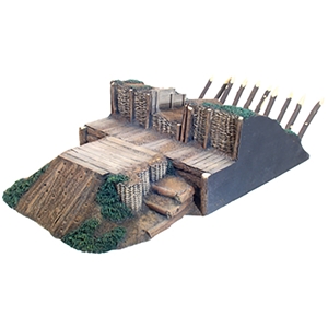 18th/19th Century Redoubt Section Artillery Emplacement