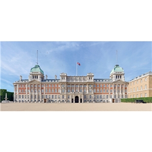 Horse Guards Parade Post-WWII Scenic Backdrop