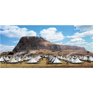 Anglo-Zulu War Backdrop - Isandlwana, 22 January, 1879