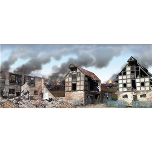 20th Century European Warscape Backdrop