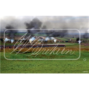 Napoleonic Battlefield Mini Back Drop (8.5" x 5.5" / 21.6 x 14cm)