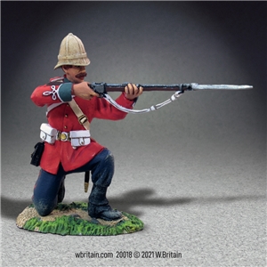 British 24th Foot Kneeling Firing
