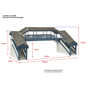 Covered Metal Footbridge DIMS