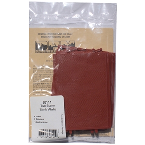 DPM30111 Two-Storey Blank Wall (x4)