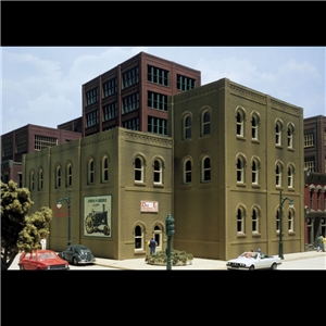 DPM36100 Arched Window Industrial Building