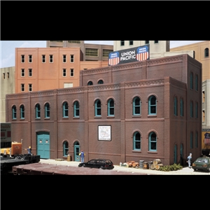 DPM36100 Arched Window Industrial Building
