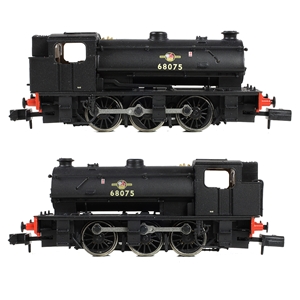E85501 WD Austerity (J94) Saddle Tank 68075 BR Black (Late Crest)-1