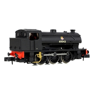 E85502 WD Austerity (J94) Saddle Tank 68043 BR Black (Early Emblem)-2