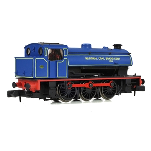 E85503 WD Austerity Saddle Tank No. 12 National Coal Board Kent Lined Blue-2