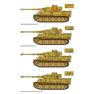 German Tiger I Early Version, "Red 131", c.1943