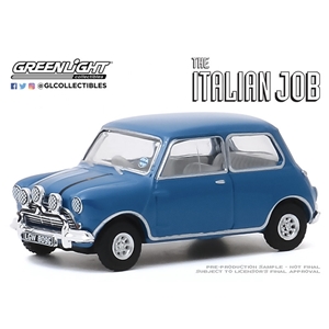 The Italian Job (1969 Movie) 1967 Austin Mini Cooper - Blue