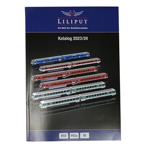 Liliput Catalogue 2023/2024 (H0, H0e, N) German