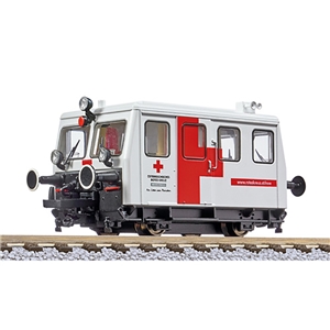 Motor draisine, ÖBB, Österreichisches Rotes Kreuz, white, Ep.VI