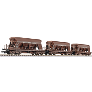 3-unit set, ballast wagon, "Hartsteinwerk Kitzbühel", ÖBB, Ep.IV