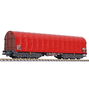 Coil transporter Sahimms-u 901 red tarpaulin DB AG Ep.V