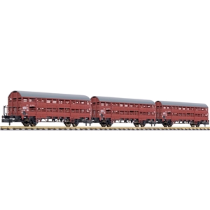 3-unit set, Hbes 358, DB, period IV, 1970, platform