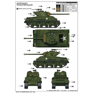 M4A3E8 Medium Tank Early