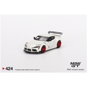 Pandem Toyota GR Supra V1.0 Pearl White (RHD)