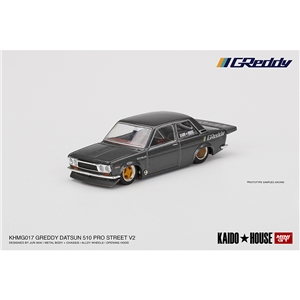 Datsun 510 Pro Street Greddy Gun Metal Grey (LHD) (Kaid