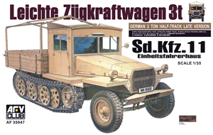 SdKfz 11 3-Ton Half-track (Late)