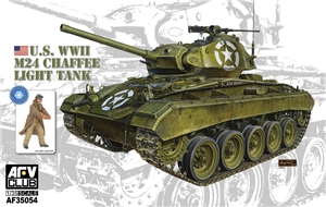 M24 Chaffee Light Tank US Army & bonus figure