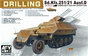 SdKfz 251/21 Ausf D 'Drilling' MG151/20