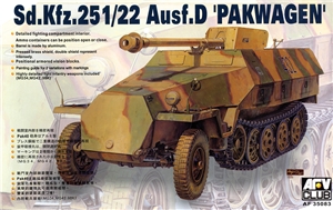 SdKfz 251/22 Ausf D 'Pakwagen' late