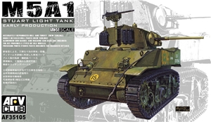 M5A1 Stuart Light Tank Early Production