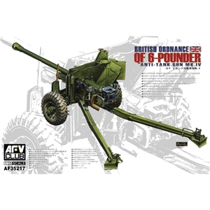 QF Mk 4 6 Pdr British Anti-tank Gun Late