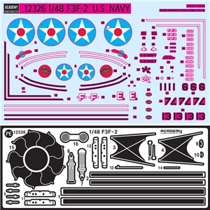 PKAY12326 decals