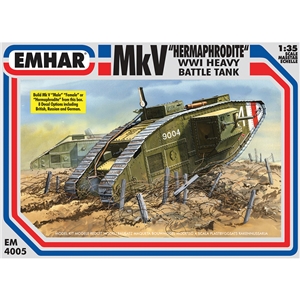 Mk V 'Hermaphrodite' WWI Heavy Battle Tank