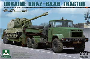 Ukraine KrAZ-6446 Tractor & ChMZAP-5247G Semi-trailer
