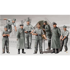 Mörser Karl Artillery Crew (8 figs)