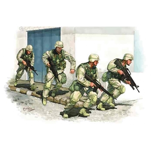 US Army in Iraq 2005 (4 figs + vinyl vests)