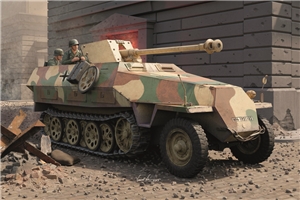 German SdKfz 251/22D Half-track, WWII, c.1944-45