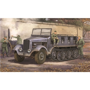 SdKfz 6 Half-track Tractor Pionierausfuhrun