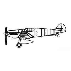 Me Bf 109T (qty 6)